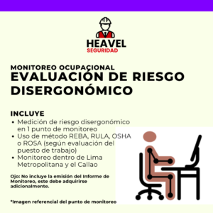 MEDICIÓN DE RIESGO DISERGONÓMICO