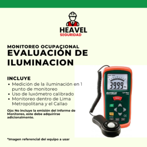 MEDICIÓN DE RIESGO FÍSICO - ILUMINACIÓN