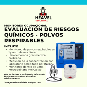 MEDICIÓN DE RIESGO QUÍMICO - POLVOS RESPIRABLES