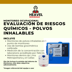 MEDICIÓN DE RIESGO QUÍMICO - POLVOS INHALABLES